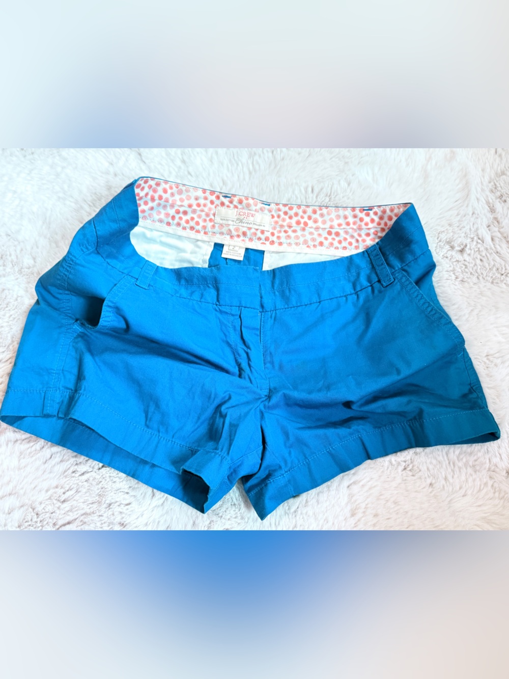 J. Crew Blue City Chino Shorts